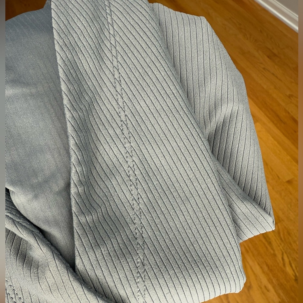Calia Performance Grey Cropped Ribbed Cardigan XL - Picture 6 of 6